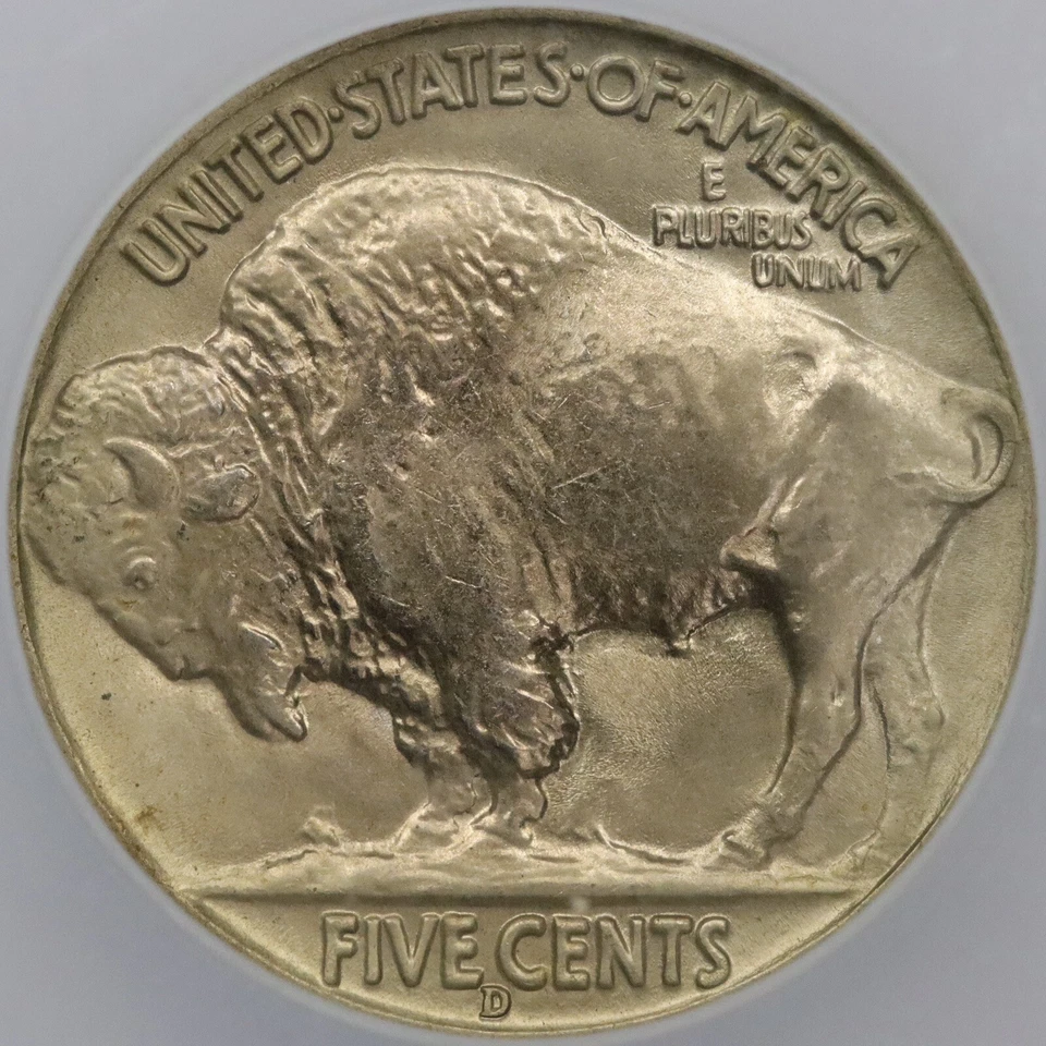 1938-D 5c Buffalo Nickel RPM#3 - ICG MS 66 - Image 2 of 4