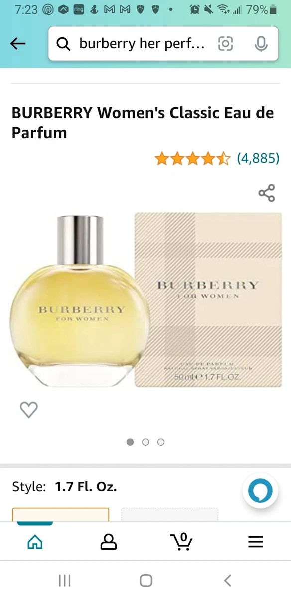 Burberry women's classic eau de parfum new arrivals