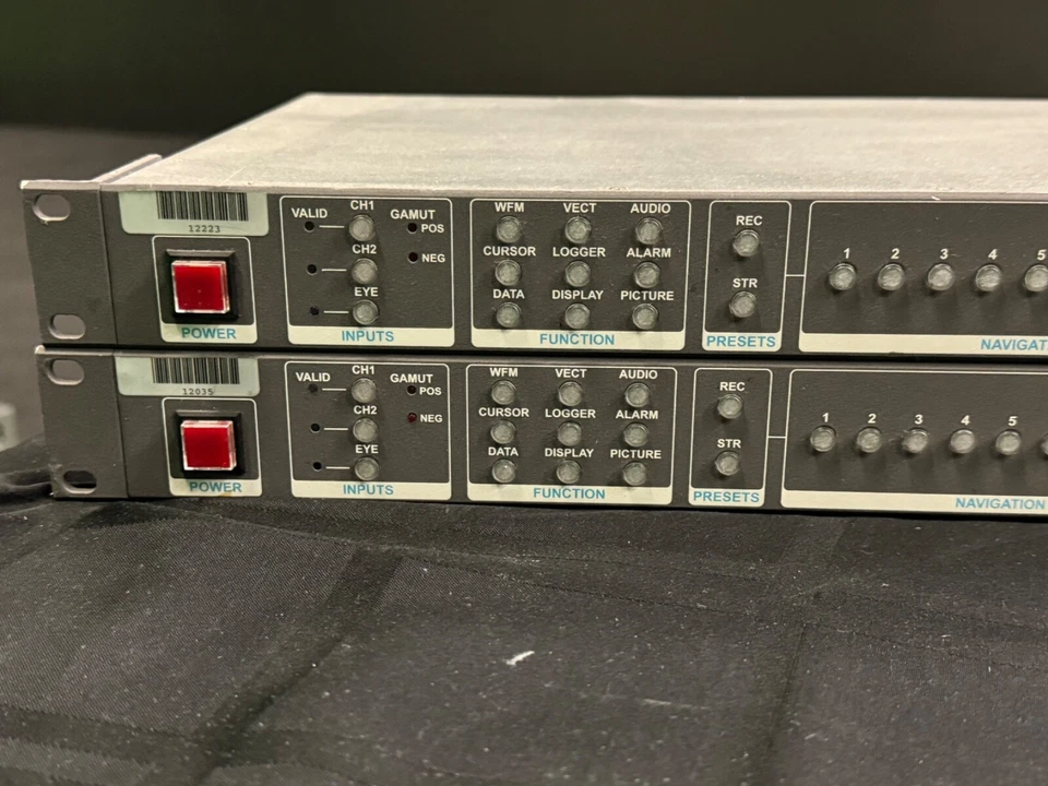 Hamlet DigiScope DS9000 forma de onda/vectorscopio para producción de video Foto 3 de 4