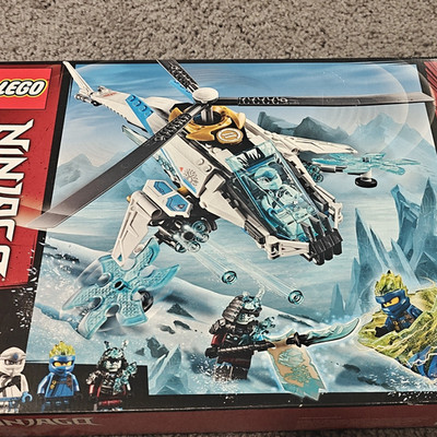 LEGO NINJAGO Shuricopter 70673 361pcs Secrets Forbidden Spinjitzu Box