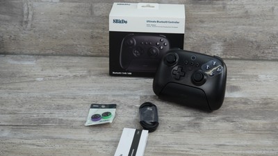 8Bitdo Ultimate Bluetooth Controller with Charging Dock, Wireless Pro Black 
