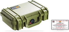 Pelican 1170 Case with Foam OD Green 