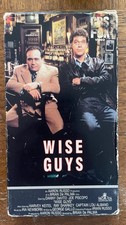 Wise Guys - Danny DeVito. Joe Piscopo.  Brian DePalma- VHS. Comedy. Cult.