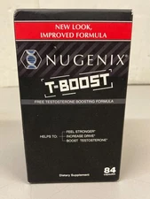 Nugenix [T-Boost] Free Test. Boosting Formula, 84 Caps - NEW - EXP. 03/2026