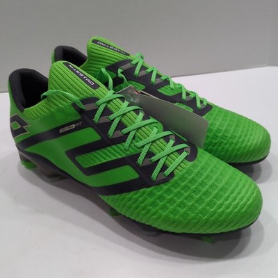 Lotto Maestro 100 IV FG Soccer Cleats Shoes Black Green Men's Size 7.5