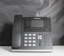 Lot of 5 Sangoma S505 IP Office Phones w/ Stands & Handsets