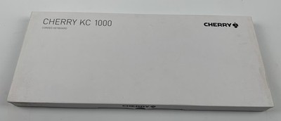Cherry KC 1000 Tastatur - QWERTZ Schweiz (CH) - Kabelgebunden USB2.0 - Schwarz
