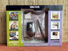 Photo Editor WACOM Graphire3 CTE-430/GO-A 4x5 Graphics Pad w/Mouse  Pen