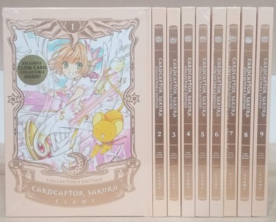 Cardcaptor Sakura Collector's Edition Vol. 1-9 Complete Hardcover Manga Set Engl