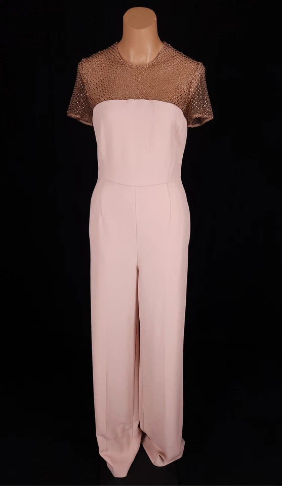 Комбинезон Stella McCartney Alysha украшенный кристаллами 38 США 2 XS розовый $3200 - Изображение 2 из 4