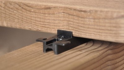 DILA C Terrassenverbinder für Dielen von 19-32mm, 300 Stück