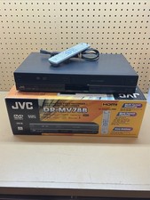 JVC DR-MV78BU Combo VCR DVD Recorder W HDMI Super Multi RAM W Box remote Read
