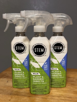 3 Stem Plant Pest Spray Water-Based Botanical Insecticide for Indoor/Outdoor Use