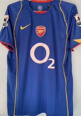 Thierry Henry Signed Autographed Arsenal 2004/05 Away Jersey with