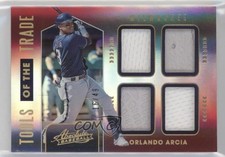 2020 Absolute Tools of the Trade 4 Swatch Spectrum Red 16/49 Orlando Arcia 0e2x