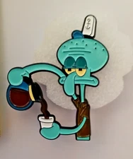 SQUIDWARD -ENAMEL PIN-SHIP ALL THE PINS YOU BUY FOR $4.99-VISIT OUR STORE