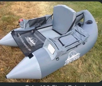 NEW IN BOX Creek Company ODC 420 GRAY Float Tube Fishing Pontoon Inflatable Boat