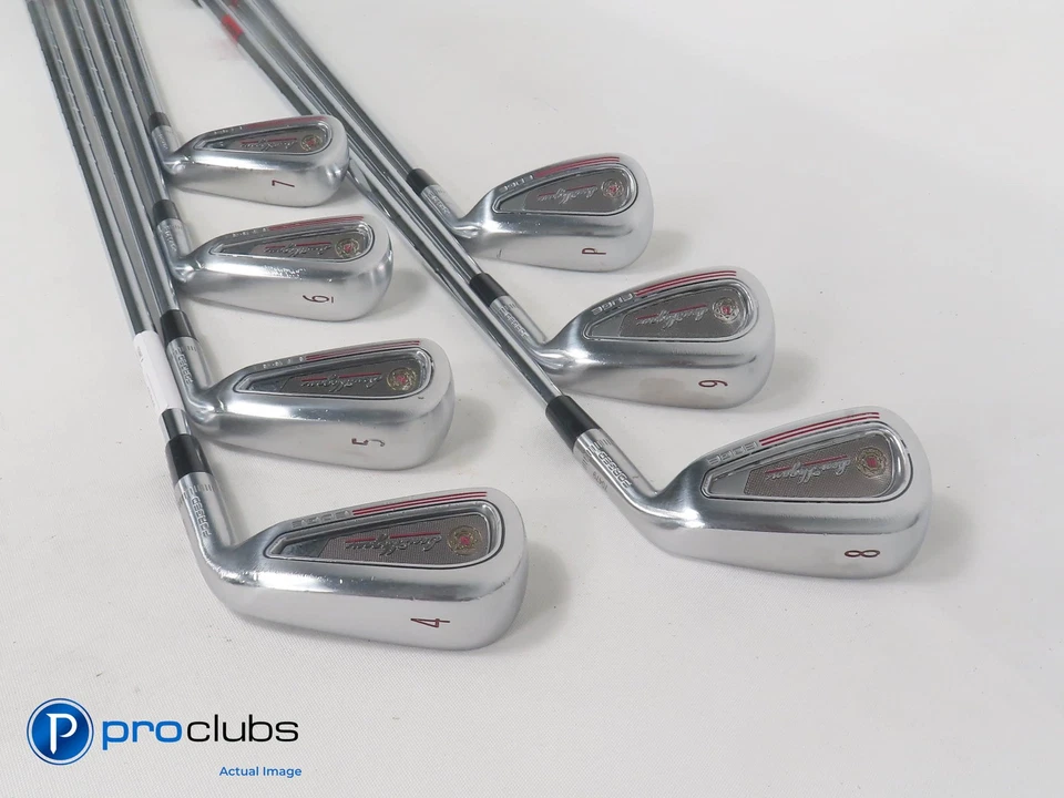 Nice Ben Hogan EDGE Forged 4-PW IRON SET - KBS Tour 90 Stiff Flex Steel 386633 - Image 2 of 4