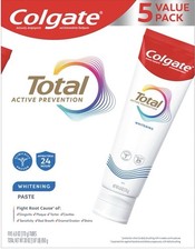 Colgate Total Whitening Toothpaste, 6 oz., 5 pk.
