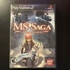 Bandai Sony PlayStation 2 PS2 MS Saga: A New Dawn RPG Gundam Complete w/ Manual