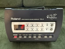 Roland TD-3 V-Drum Module with Power Supply -...