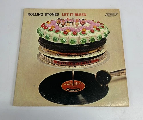 The Rolling Stones (LP 1969 Let it Bleed NPS-4 1st Press Bestway) VG+