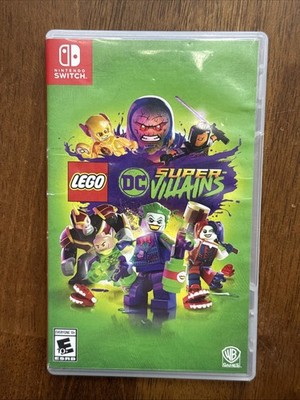 LEGO DC Super Villains (Nintendo Switch, 2018) CIB, Tested & Working