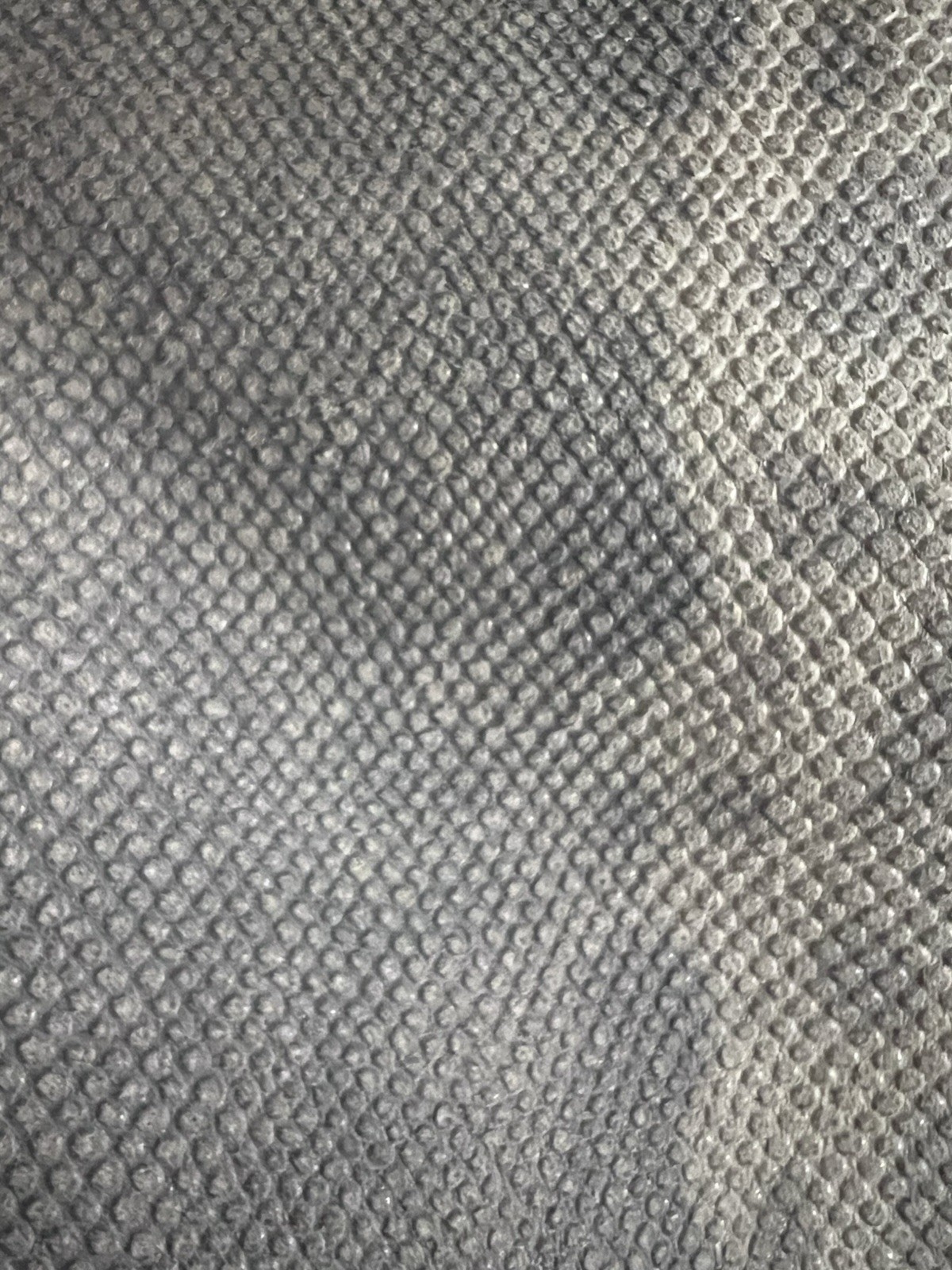 Gill Gray White Python Print Clutch - image 10