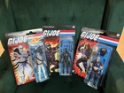 GIJOE Classified Retro Card Snake Eyes Storm Shadow Zartan EXCLUSIVE Toy Figures