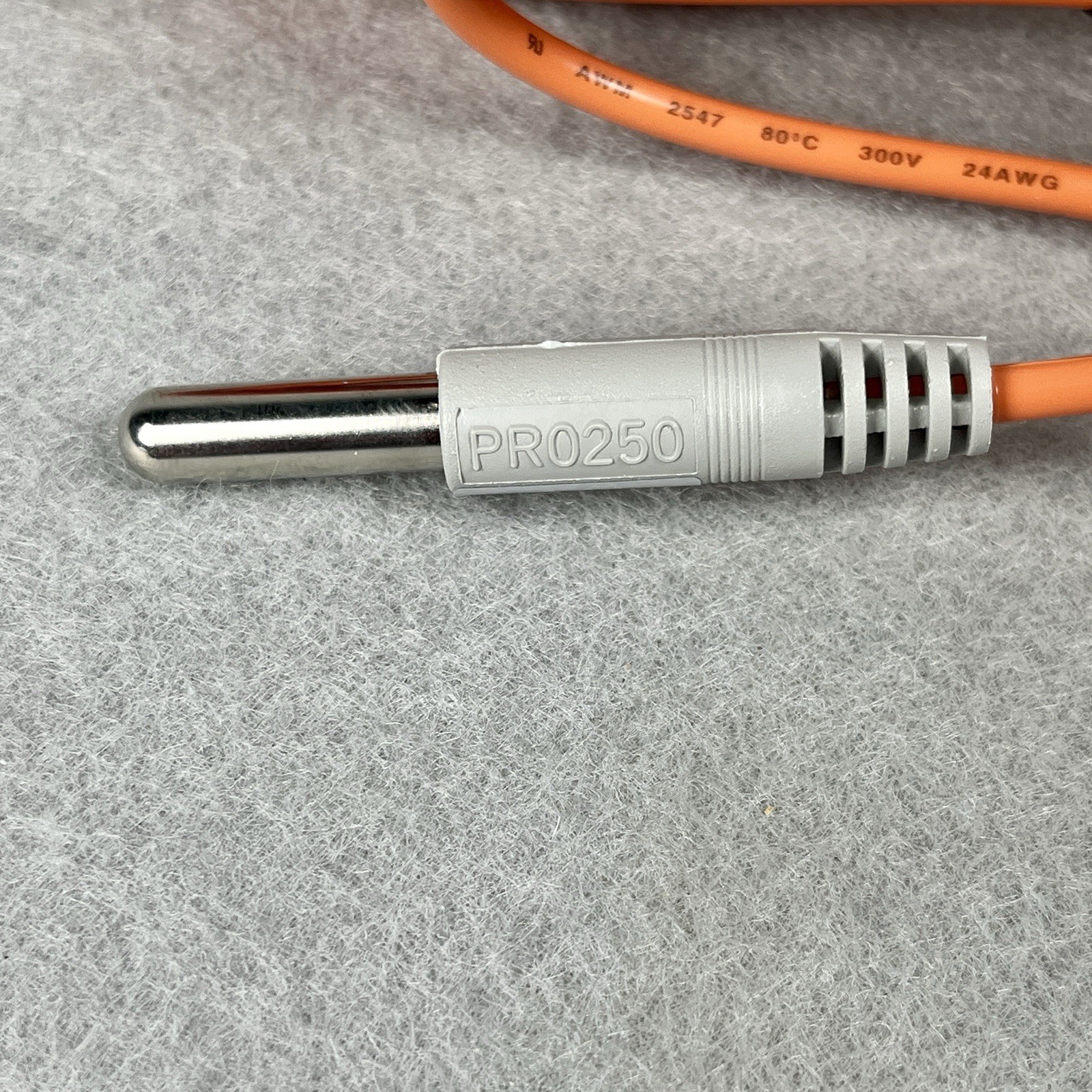 2-PACK RDM PR0250 10K 10K2 Defrost Termination Air Probe Sensor 20ft Orange