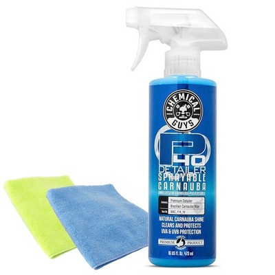 CHEMICAL GUYS P40 QUICK DETAILER SPRÜHBARES CARNAUBAWACHS - GLANZVERSTÄRKER SET