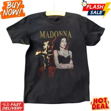 Madonna Like A Prayer Inspired Retro Fan-Made Vintage Style Unisex T-Shirt S-5XL