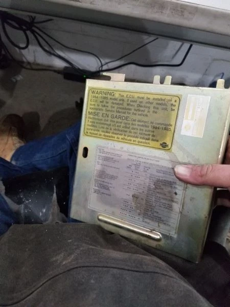 Engine ECM Electronic Control Module Mfi US Market Fits 84-85 STANZA 88667 - Image 3 of 3