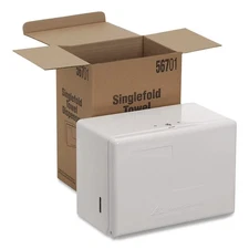 Georgia Pacific Professional 56701 Steel Singlefold Towel Dispenser - White New