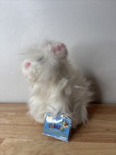 Webkinz White Persian Cat Plush New with Sealed Code Tag Stuffed Animal Pink Bow
