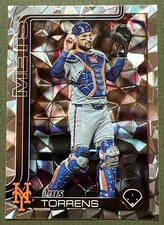 2025 Topps Update Luis Torrens #US297 (Diamante Foil) Mets