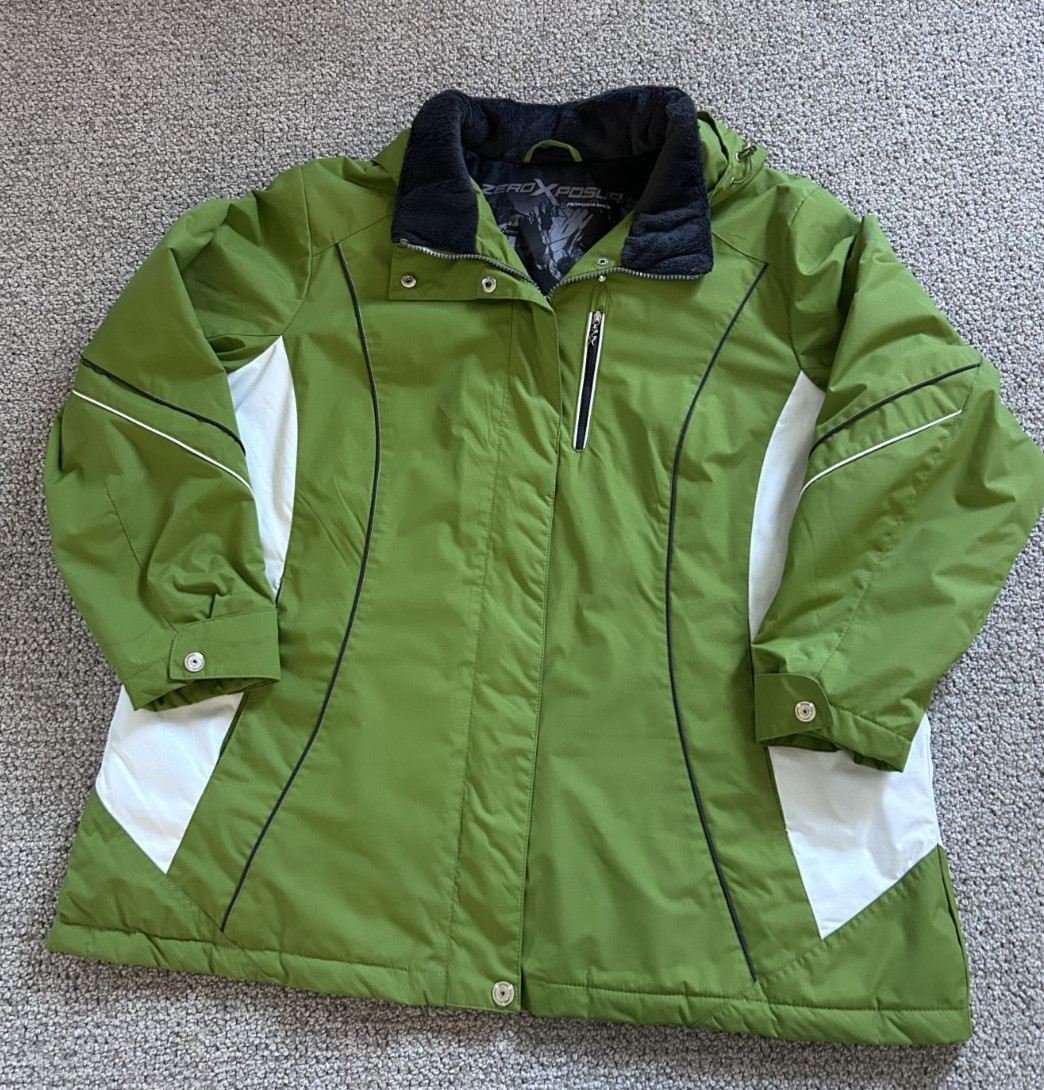 ZeroXposur Performance Ski Jacket Bright Green Wo… - image 20