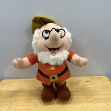 Vintage Mattel Disney Snow White  The Seven Dwarfs Doc Plush Figure 1993 11"