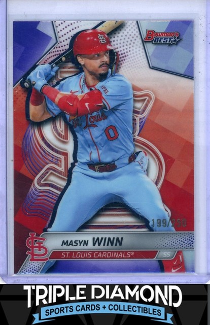 2025 Bowman's Best Masyn Winn Purple Refractor #199/250 W95