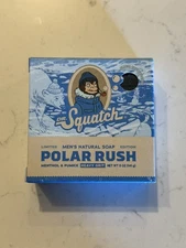 Dr. Squatch Polar Rush Limited Edition RARE Bar Soap New In Box