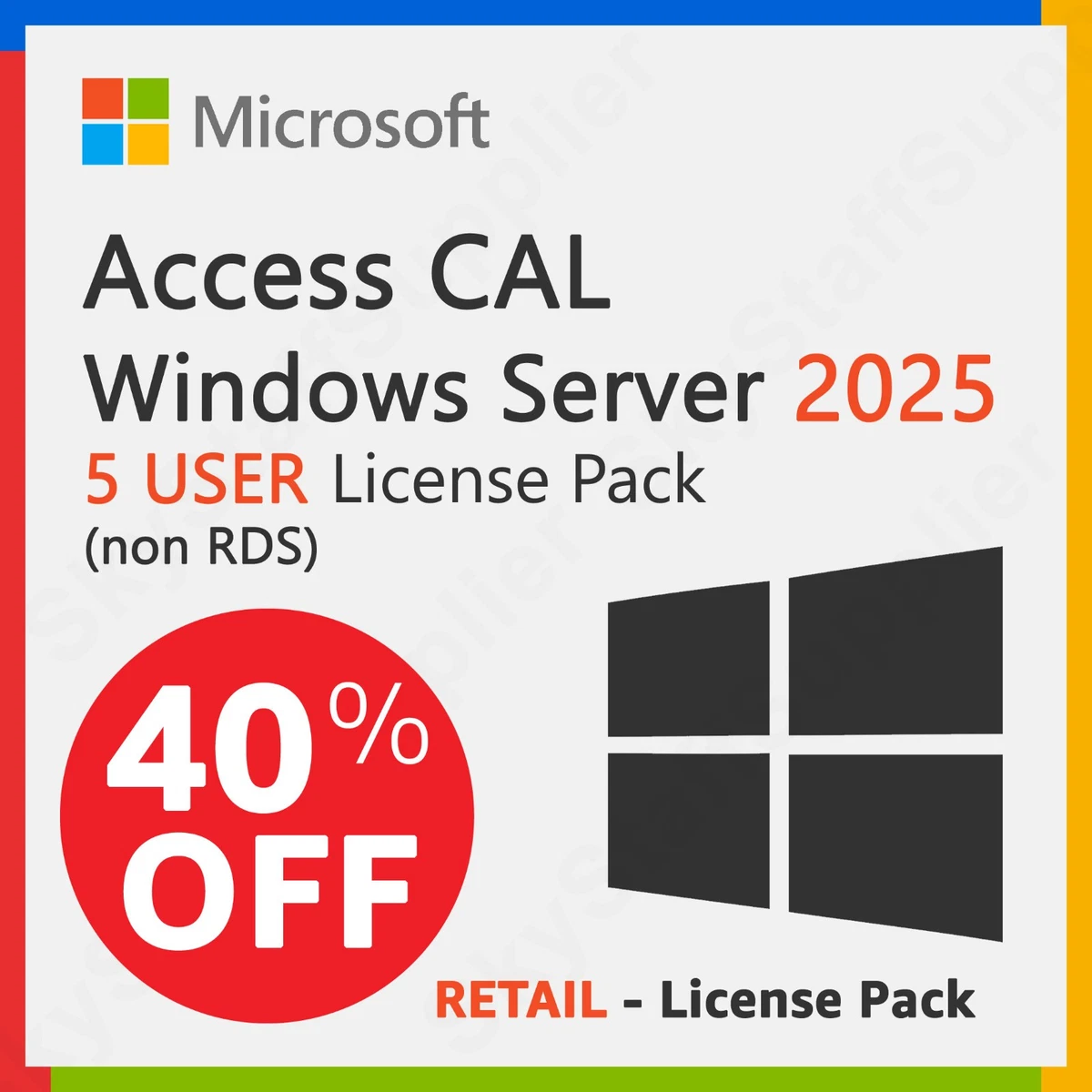 MICROSOFT WINDOWS SERVER- Toutes les versions
