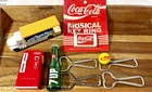 Vintage Junk Drawer Coca-Cola 7 UP PEPSI DR PEPPER Soda Lot
