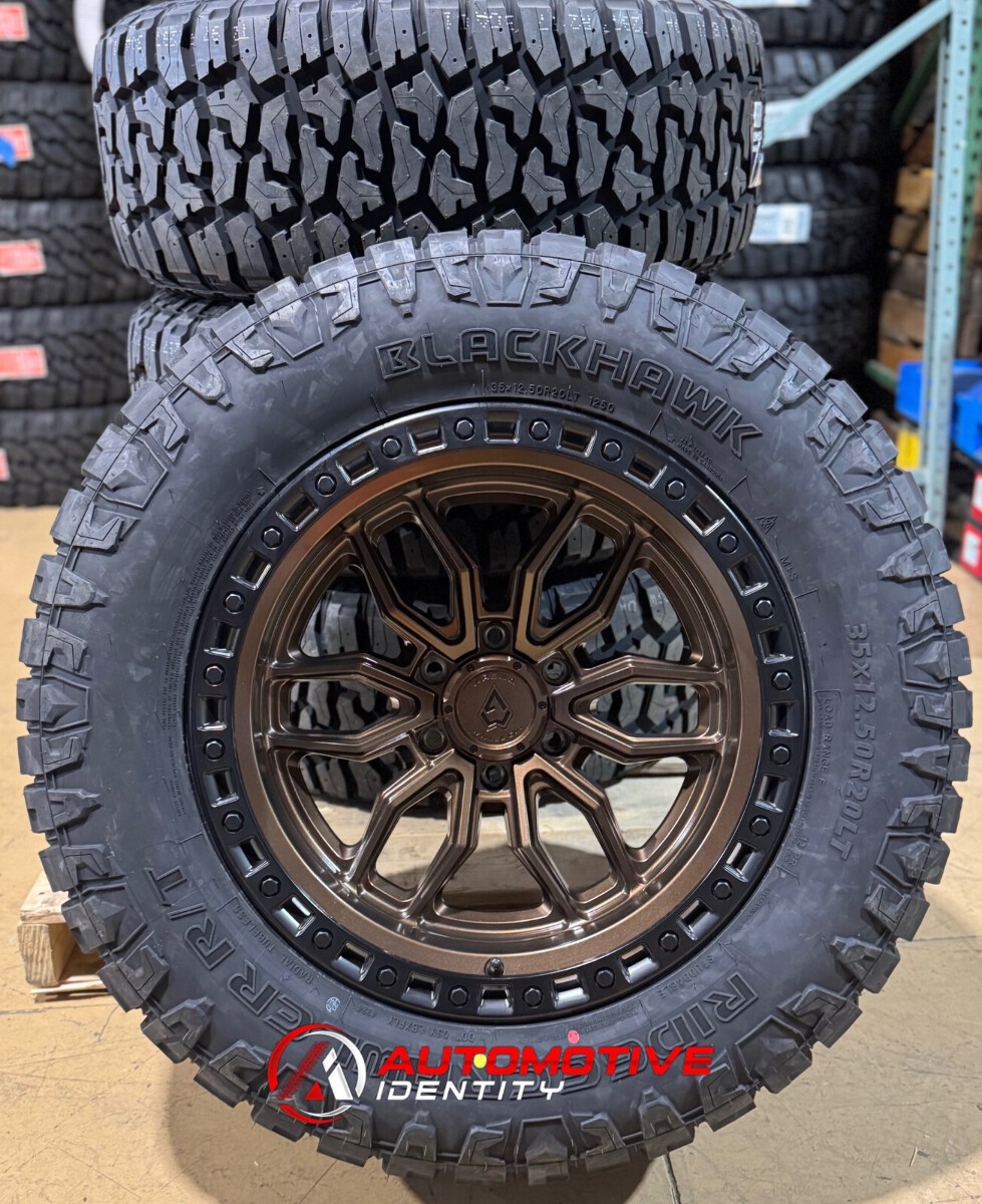 20x10 Arena Hustle Bronze Wheels 35
