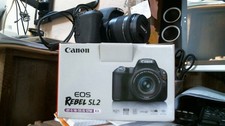 canon eos rebel sl2 dslr camera