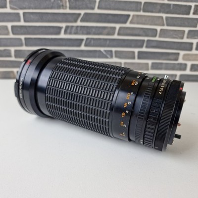   Auto Revuenon MC Zoom 28 200mm f/4.0 5.6 MACRO MC Multi Coating Canon FD