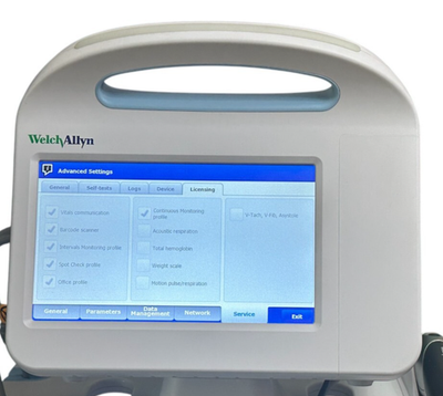 Welch Allyn Connex 6800 Series Vital Signs Monitor (68NXEX) W/ WiFi, SPO2, Stand | Refurbished