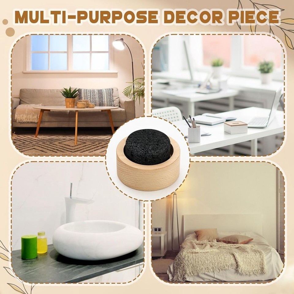 Lava Racks 2 Pcs Lava Rock Essential Oil Diffuser Lava Stone Passive Diffuser ...