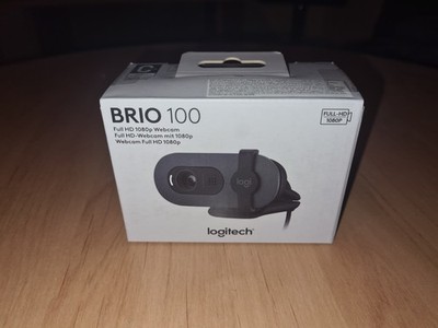 logitech BRIO 100 Full HD 1080p Webcam - grafit Neu und  Ungeöffnet