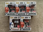 Funko Pop Star Wars Clone Trooper Lot - 332nd 501st 681, 694 Company Trooper