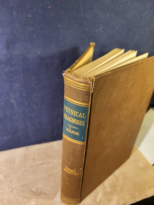 Physical Diagnosis Pub 1945 Hardcover by Ralph Major, MD